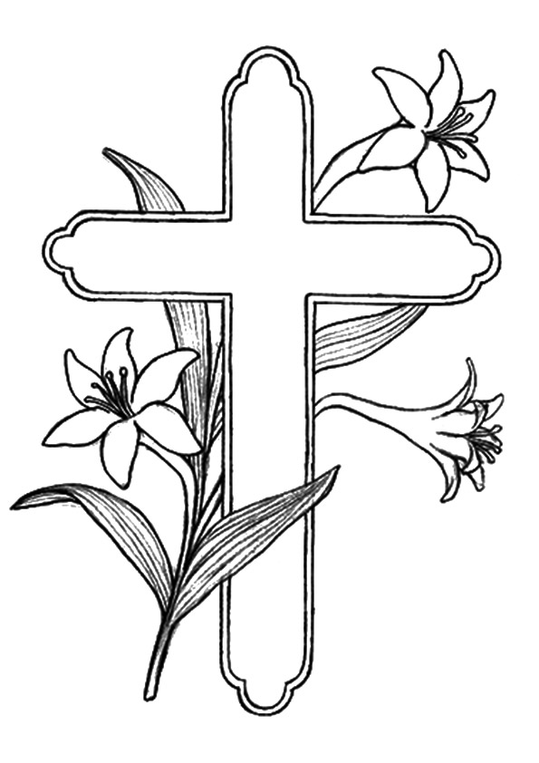 Plansa de colorat cu Crestinism 127